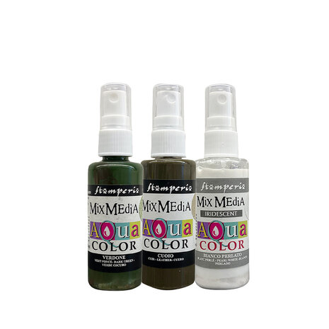 Stamperia - The Owl's House Aquacolor Paint Kit (3pcs)