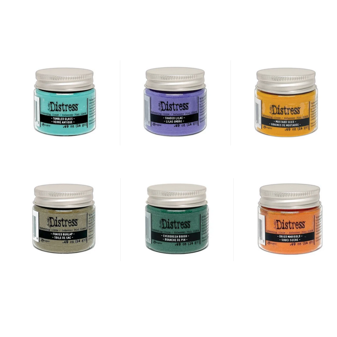 Ranger - Tim Holtz Distress Embossing Glaze - Set - 6 Farben Ranger - Tim Holtz Distress Embossing Glaze - Set - 6 Farben