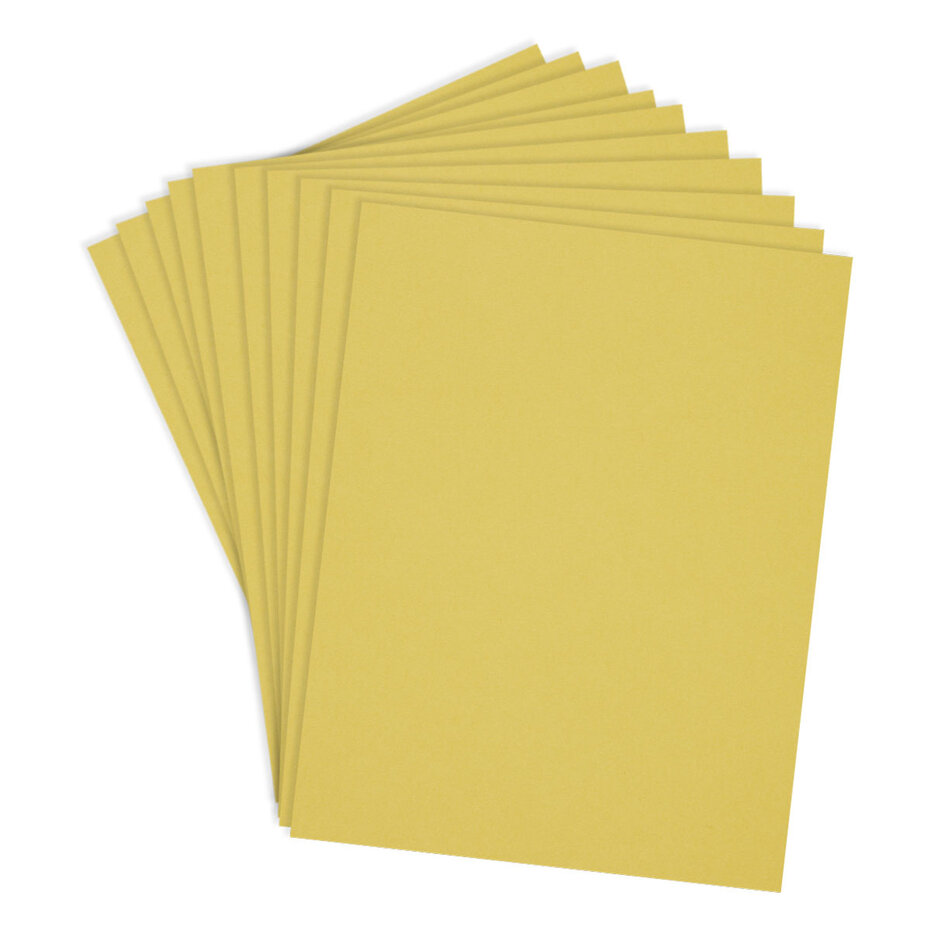 Spellbinders Beeswax 8.5x11 Inch ColorWheel Cardstock (10 Sheets)