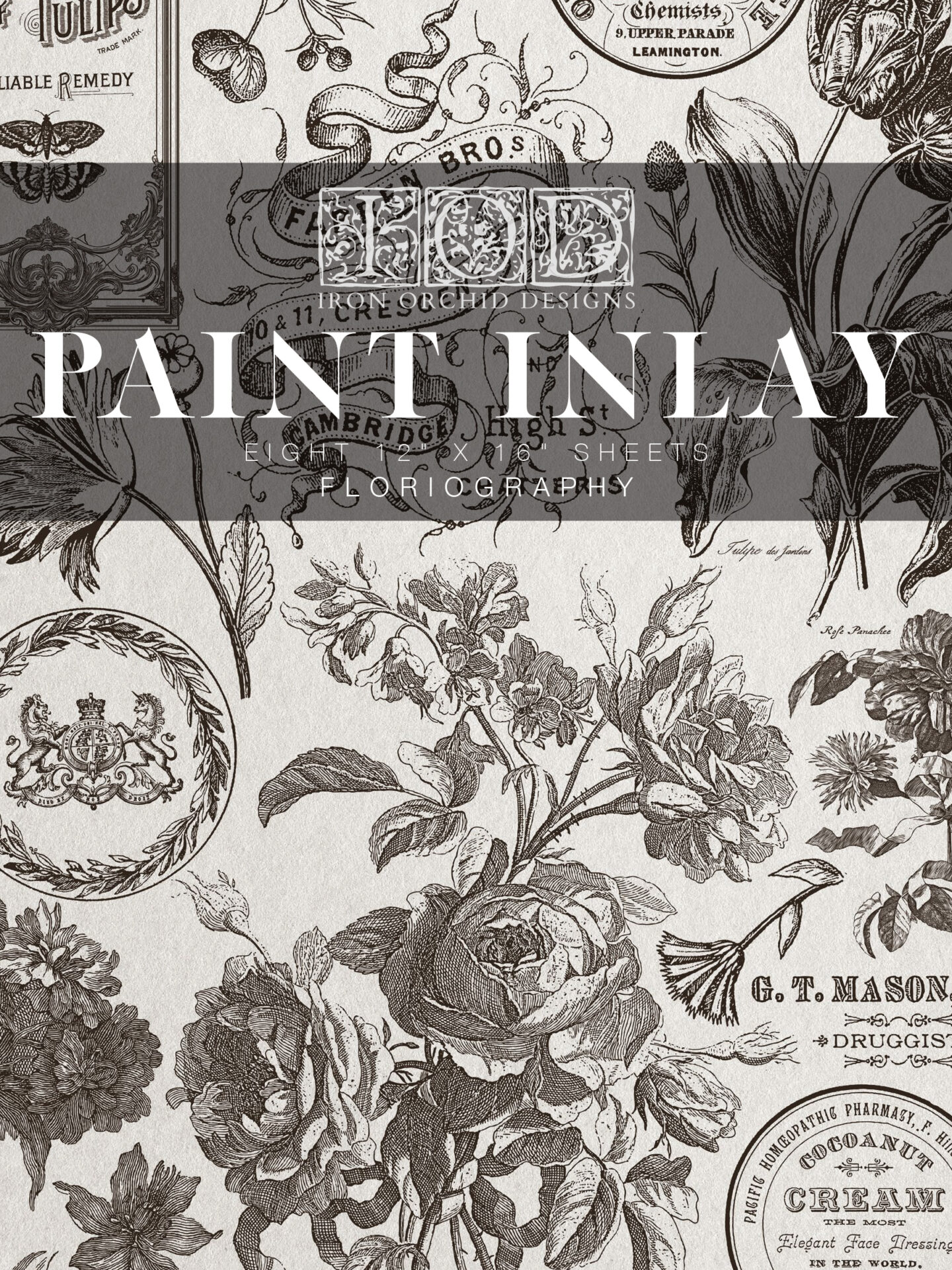IOD - Paint Inlays - Floriography IOD - Paint Inlays - Floriography