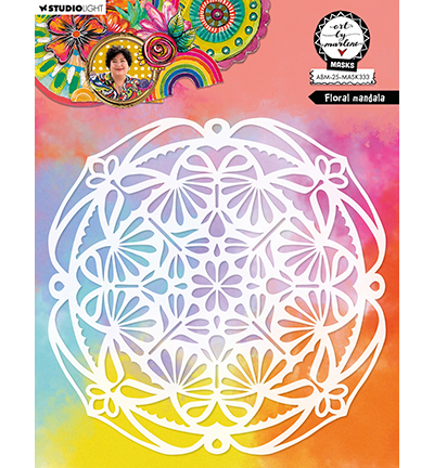  Floral mandala Art by Marlene nr.333