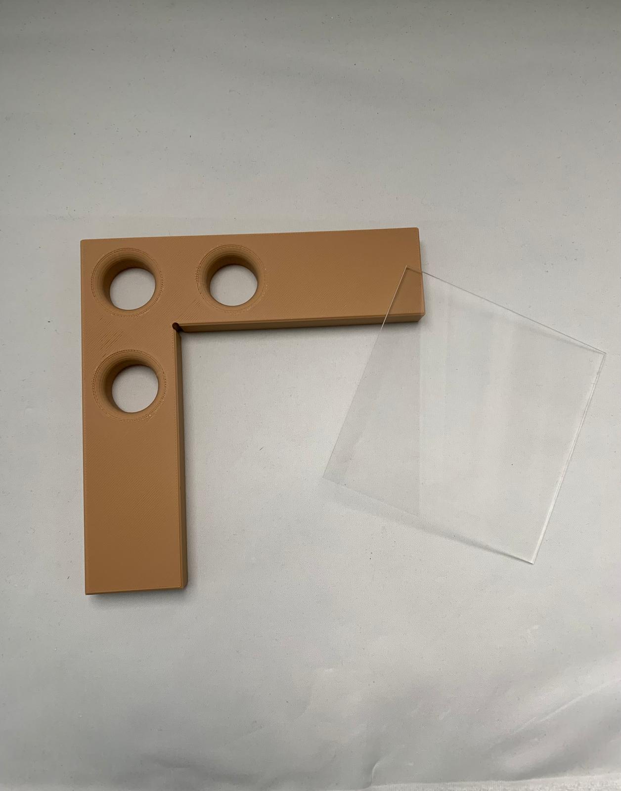 Stempelmühle - Stempelhilfe - Matte Caramel Stempelmühle - Stempelhilfe - Matte Caramel