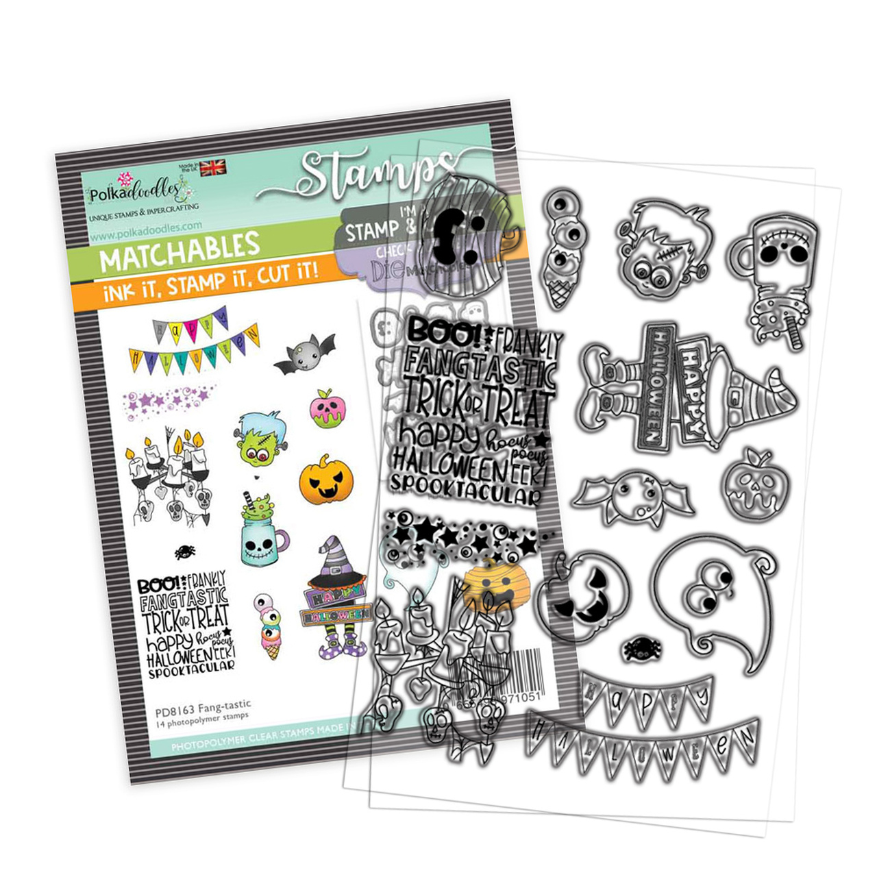 polkadoodles-fang-tastic-clear-stamps-pd8163 polkadoodles-fang-tastic-clear-stamps-pd8163