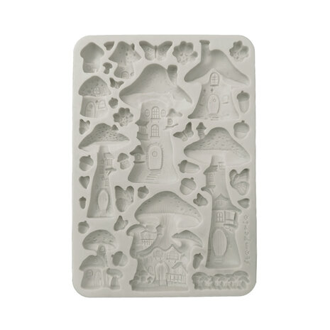 Stamperia - Hidden Grove A5 Silicon Mold Mushroom House Stamperia - Hidden Grove A5 Silicon Mold Mushroom House