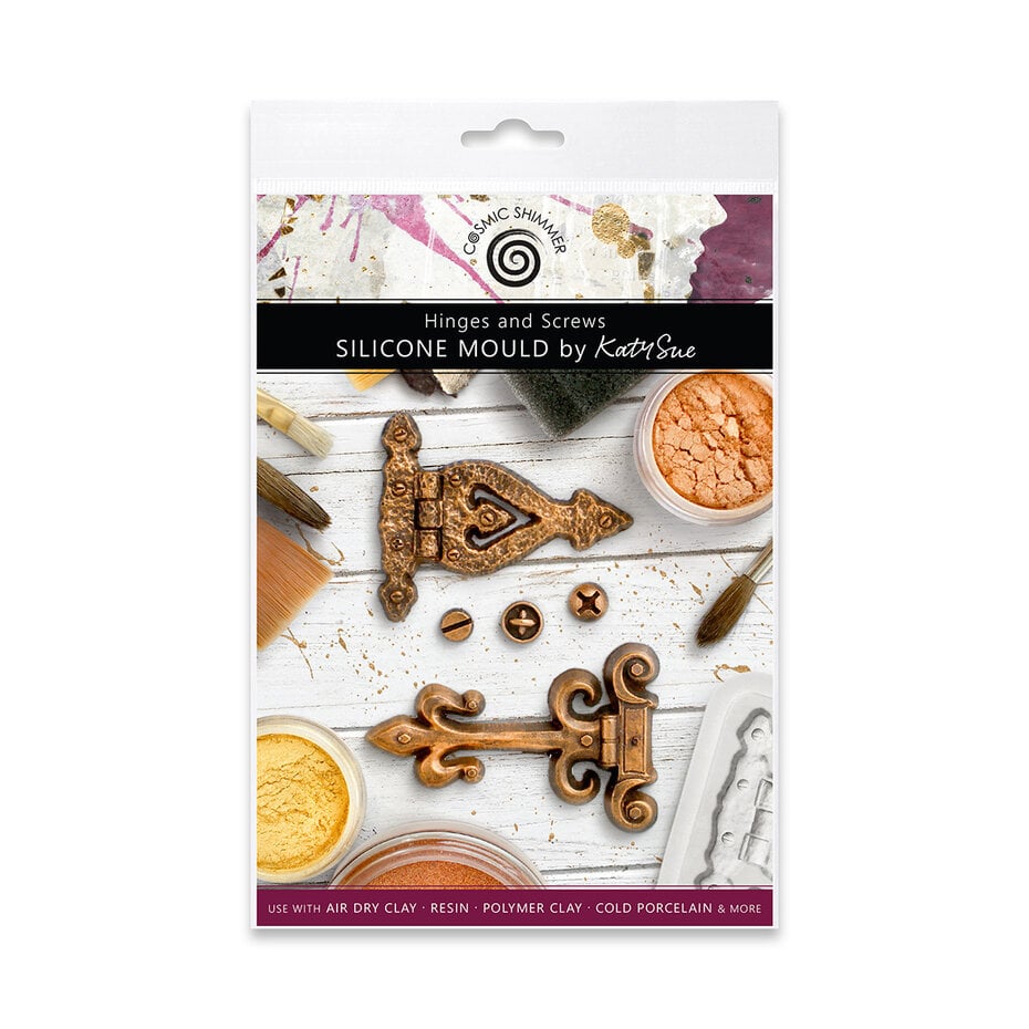 Cosmic Shimmer - Silicone Mould Hinges and Screws