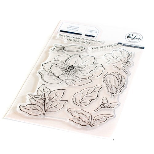 Pinkfresh Studio -  Magnolia Clear Stamp Set