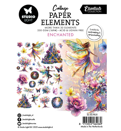 Studio Light - Collage Paper Elements Enchanted Essentials nr. 51