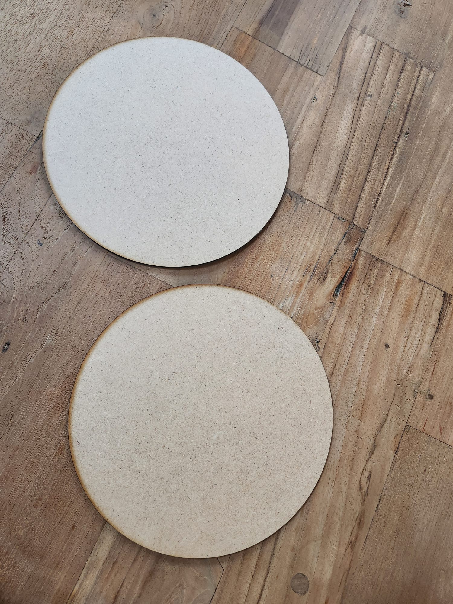 MDF - Kreis 20 cm - 2 Stück
