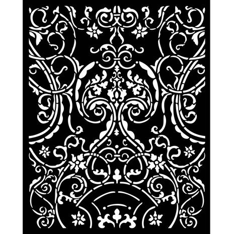 Stamperia - Sir Vagabond in Fantasy World Thick Stencil 20x25cm Metal Decor