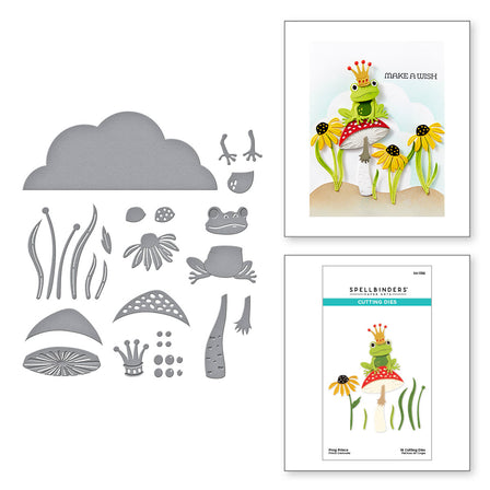 Spellbinders - Frog Prince Etched Dies from the Jump for Joy Collection