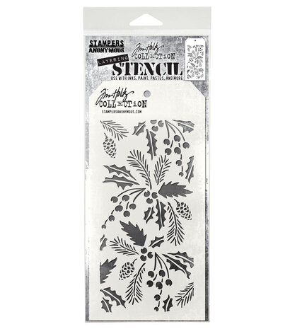 Tim Holtz - Festive Tim Holtz Layering Stencil