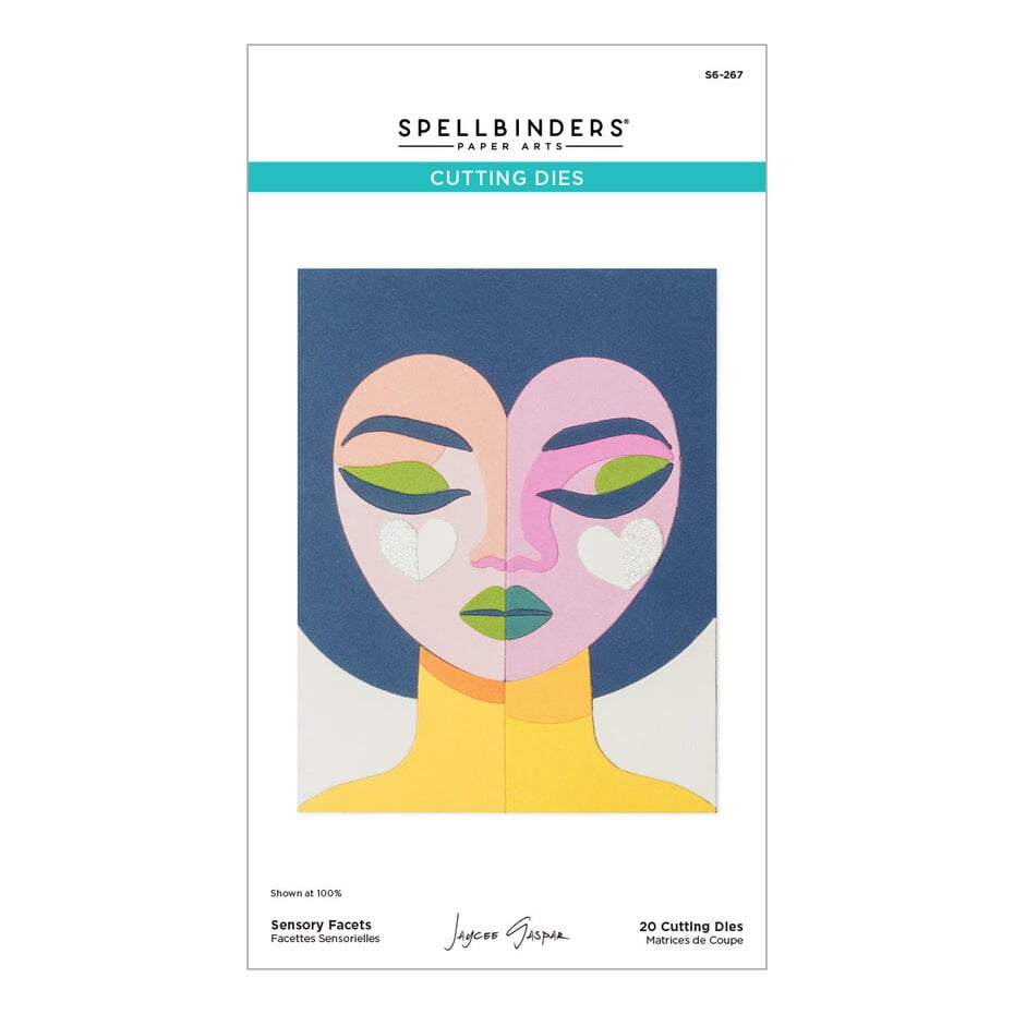 Spellbinders - All My Senses Etched Dies Sensory Facets