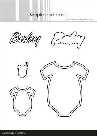 Simple and Basic - Baby Onesie Cutting Dies