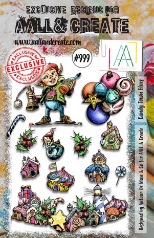 AALL & Create - Stamp Set A5 Candy Town Elves