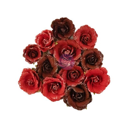 Prima Marketing From the North Pole Flowers Deck The Halls (12pcs) Prima Marketing From the North Pole Flowers Deck The Halls (12pcs)