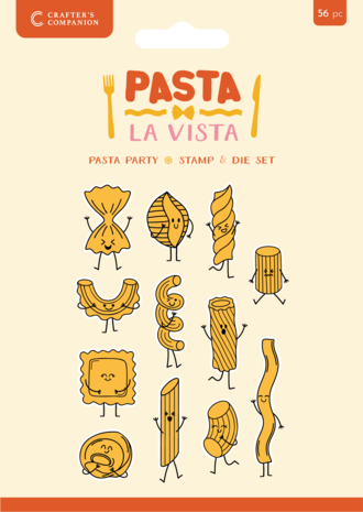CC - Pasta La Vista Stamp & Die Pasta Party