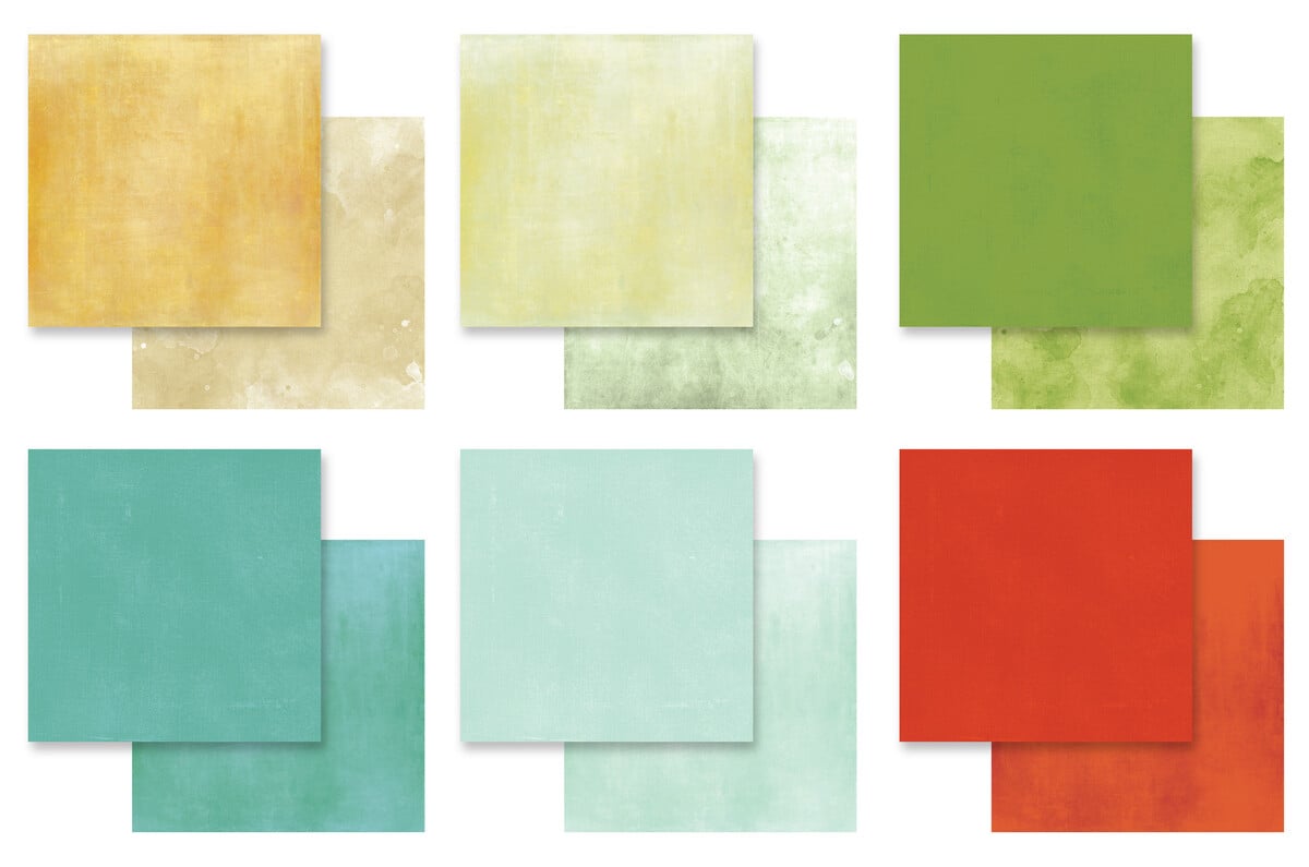Arden Creative Studio - Christmas Cheer 12x12 Inch Paper Pad Solids by Katie Pertiet