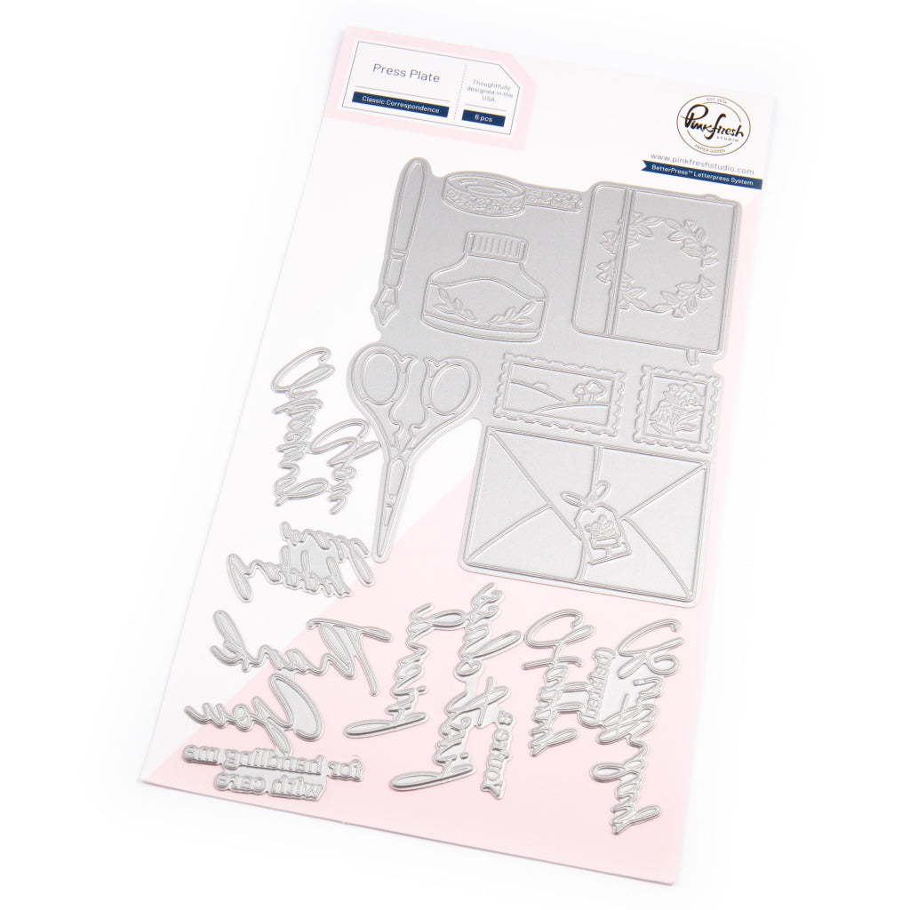 Pinkfresh -  Classic Correspondence press plate Pinkfresh -  Classic Correspondence press plate