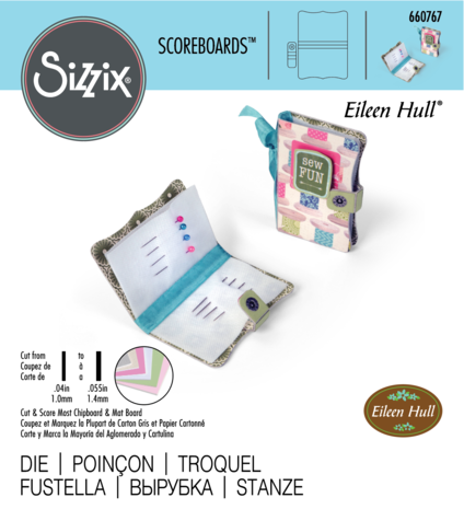 Sizzix - ScoreBoards Die by Eileen Hull Needle Book