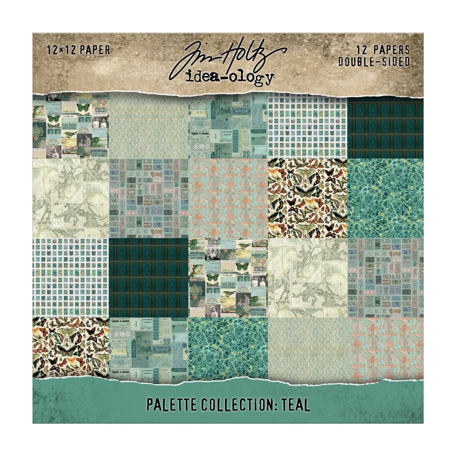 Idea-ology - Palette Collection 12x12 Inch Teal