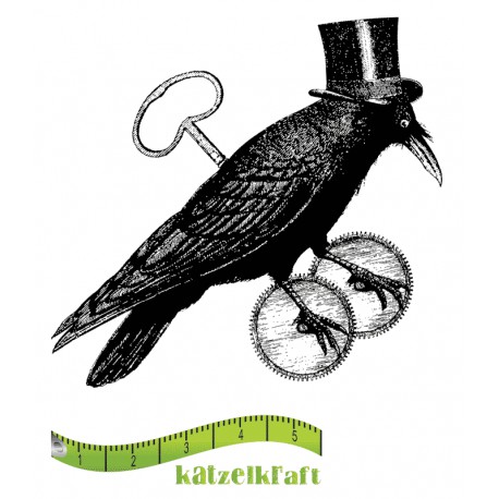 tampon-corbeau-roulettes-tampon-scrapbooking