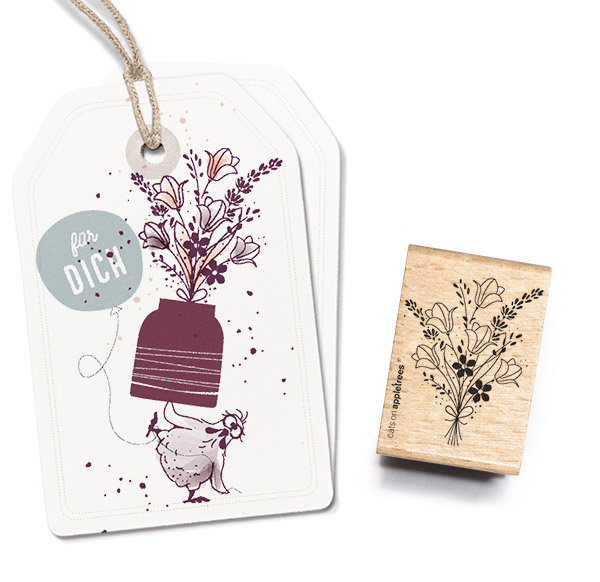 cats on appletrees - Stempel Blumenstrauß 3 cats on appletrees - Stempel Blumenstrauß 3