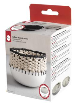 Silikon Gießform Schale 18cm m. Lochrand   Silikon Gießform Schale 18cm m. Lochrand