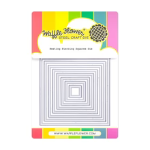 Waffle Flower - Nesting Piercing Squares Die