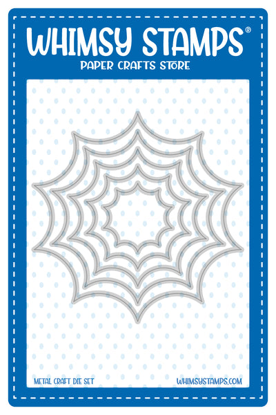 Whimsy Stamps - Nested Webs Die Set Whimsy Stamps - Nested Webs Die Set