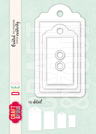 Craft & You Design - Tag Set Dies