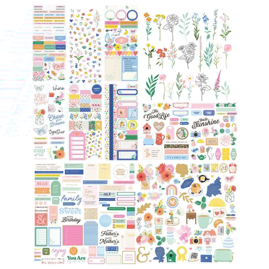 Spellbinders - Breakfast in Bed Embellishment Bundle