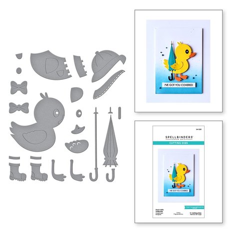 spellbinders-duck-with-umbrella-etched-dies-s4-126