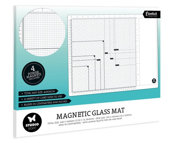 Studio Light - Magnetic Glass Mat w/ Magnets Essentials nr.01