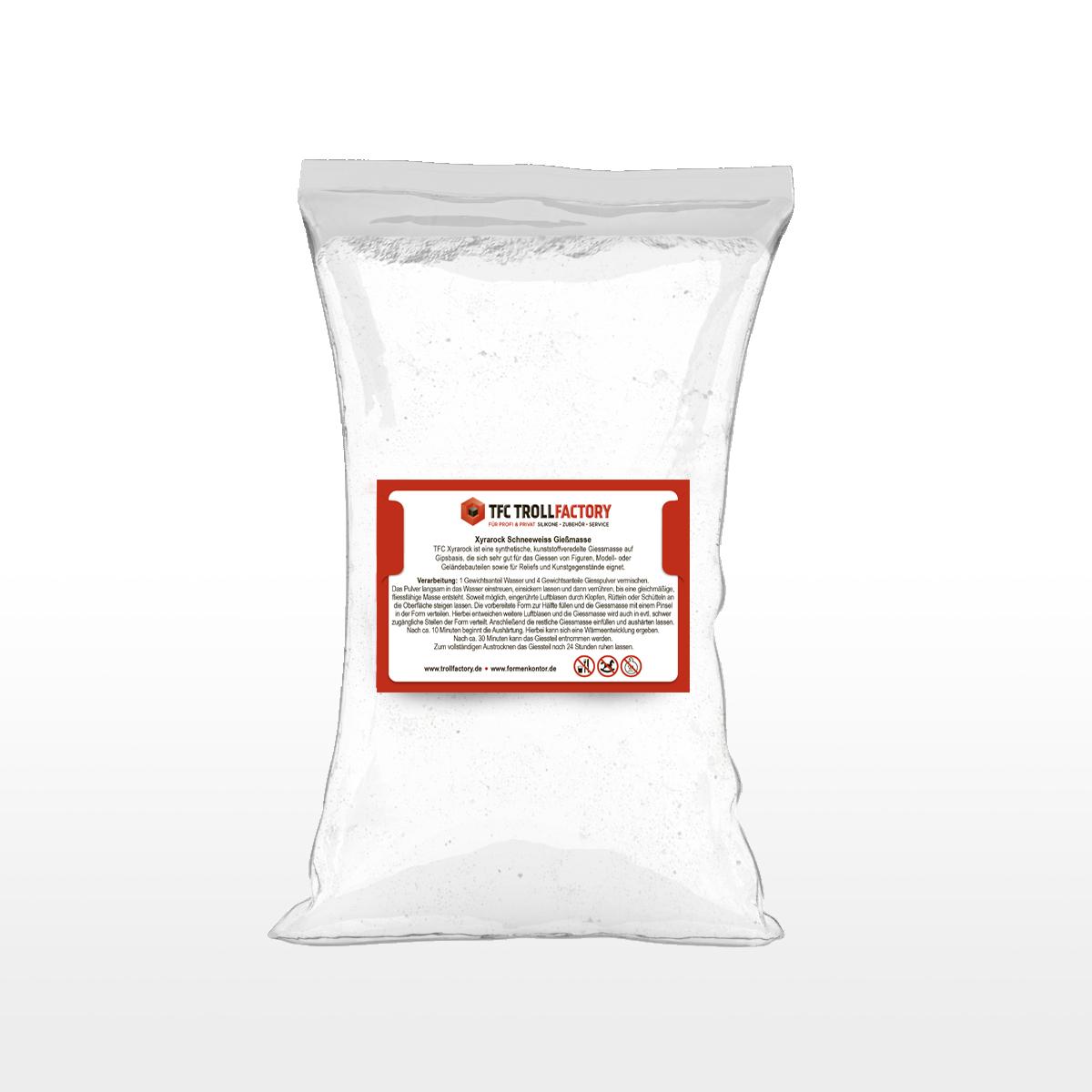 TFC Xyrarock schneeweiss Giessmasse 4:1 - 25 kg