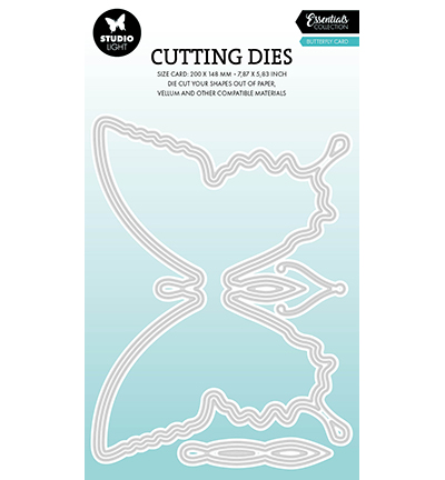 Studio Light - Cutting Die - Butterfly cardshape Essentials nr. 1074