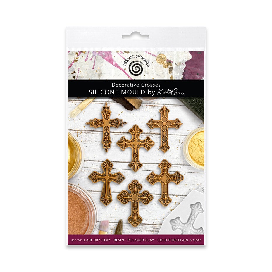 Cosmic Shimmer - Silicone Mould Decorative Crosses