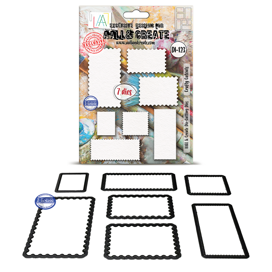 AALL & Create - Geary Cutouts Die-Cutting Die Set Crafty Cutouts by Autour De Mwa & Co