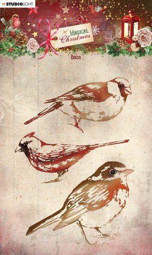 Studio Light Clear Stamp Magical Christmas nr.499