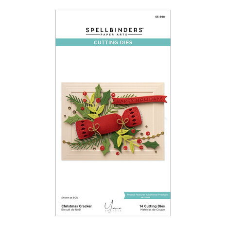Spellbinders - City Holiday Etched Dies Christmas Cracker