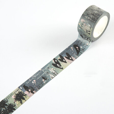 AAL and Create - Washi Tape 25mm Shadow