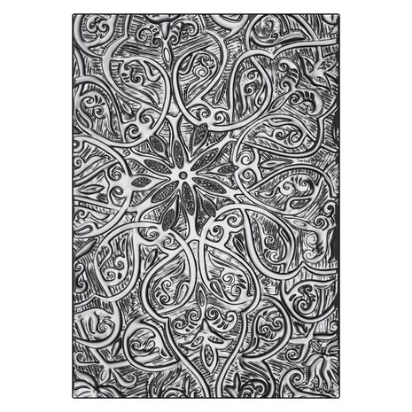 Sizzix • 3D Texture Fades by Tim Holtz A5 Engraved Large