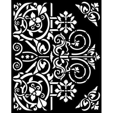 stamperia-magic-forest-thick-stencil-20x25cm-door