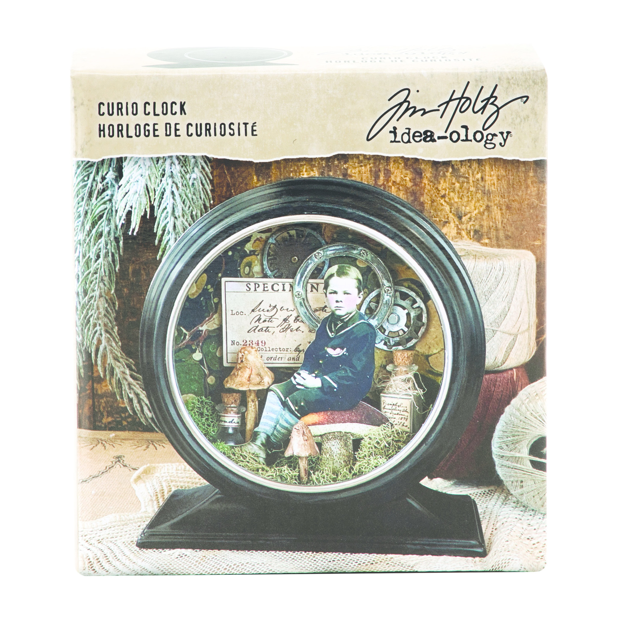 idea-ology-tim-holtz-curio-clock-th94216 idea-ology-tim-holtz-curio-clock-th94216