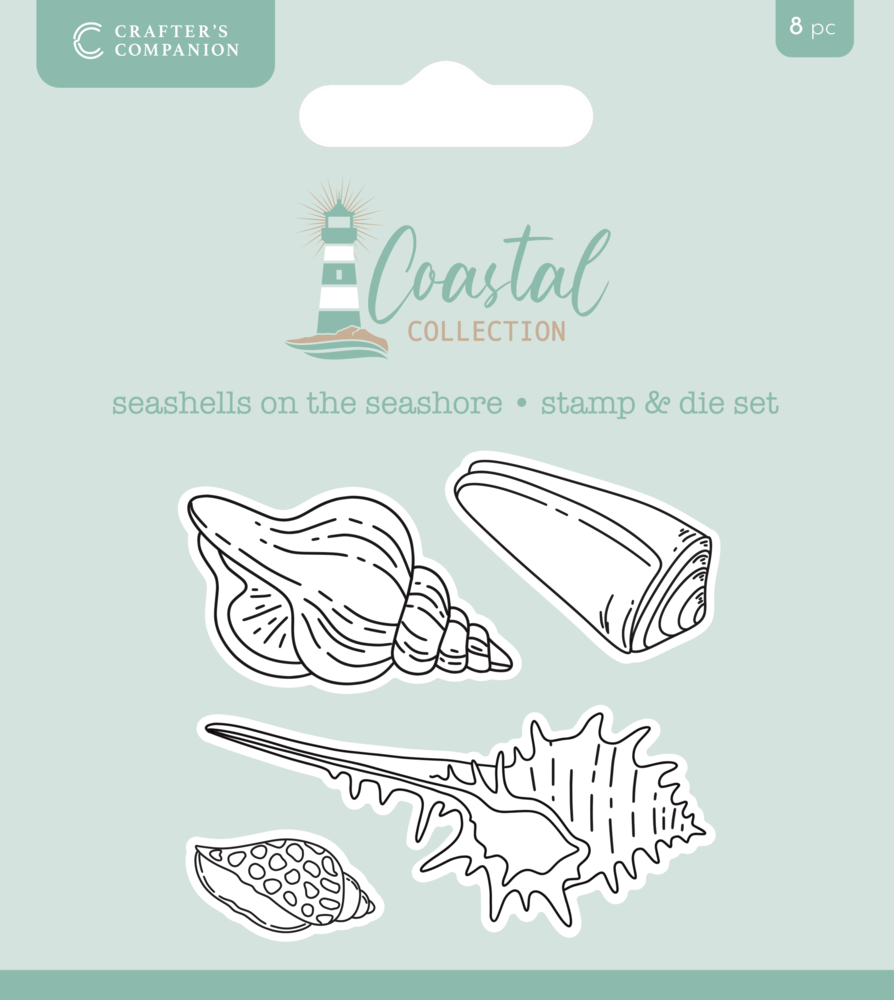 Coastal Stamp & Die Seashells on the Seashore Coastal Stamp & Die Seashells on the Seashore