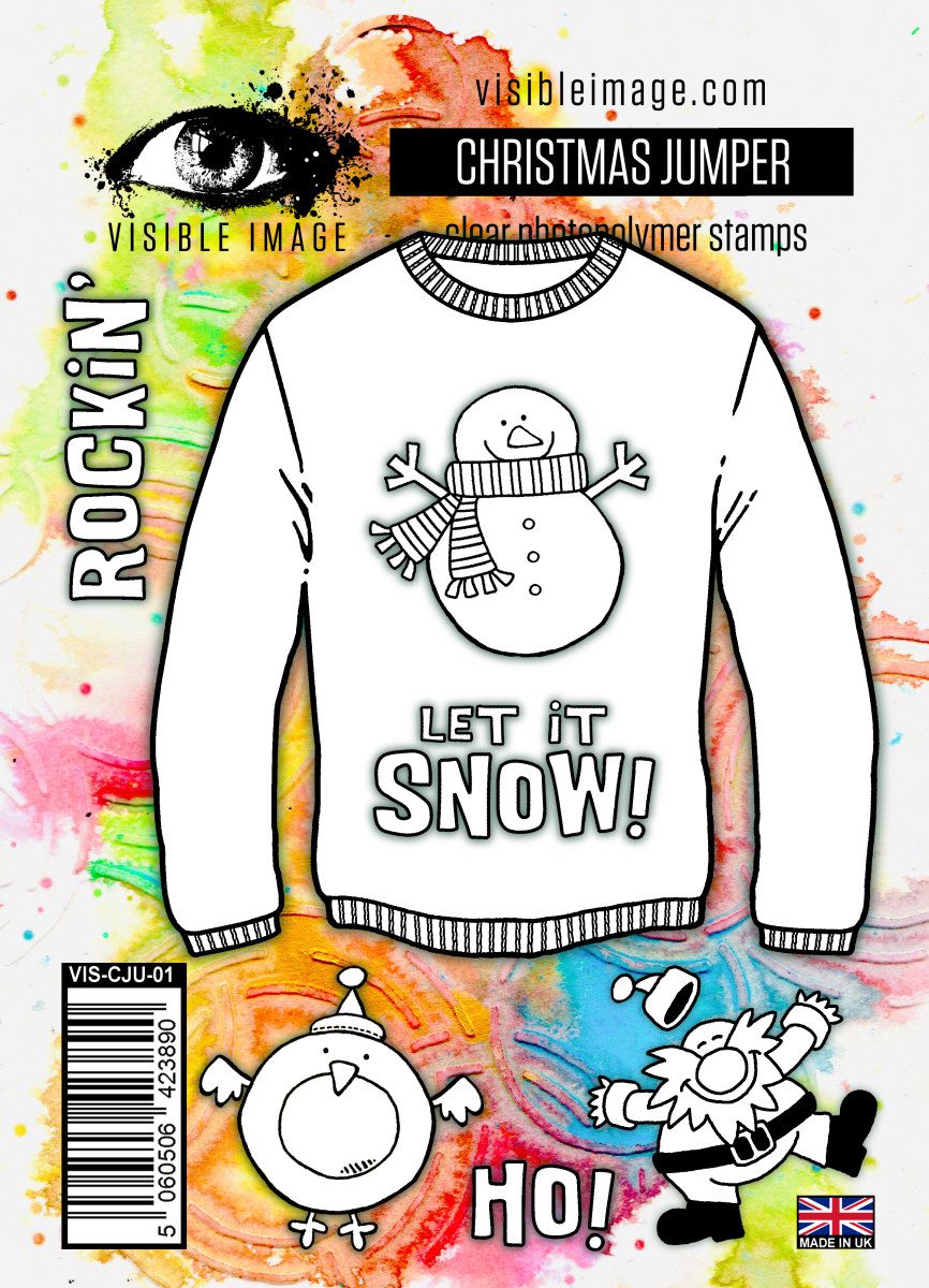 Visible Image - Christmas Jumper Stamp Set