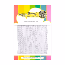 Waffle Flower - Woodgrain Texture Die Waffle Flower - Woodgrain Texture Die