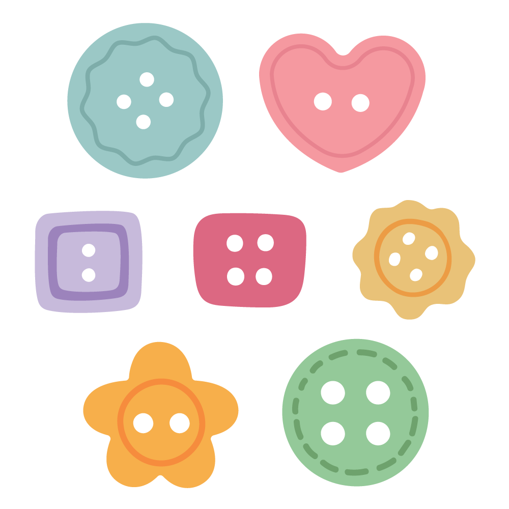 Honey Bee - In Stitches: Buttons - Honey Cuts