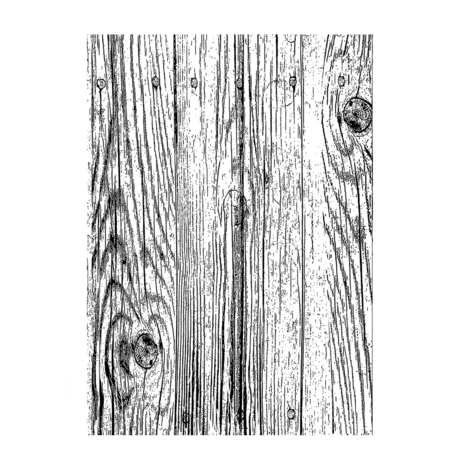 Crafty Individuals - Woodgrain Unmounted Rubber Stamps