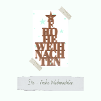 Creative Depot - Die - Frohe Weihnachten