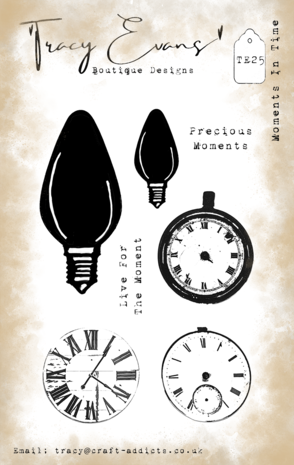 Tracy Evans - Moments In Time A7 Stamp Tracy Evans - Moments In Time A7 Stamp